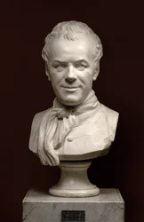 Etienne Maurice Falconet portré (1716-91), 1773 (márvány)